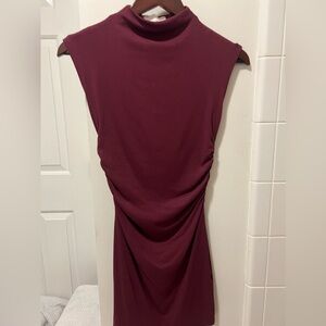 House of Spence maroon dress